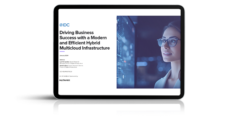 Driving Business Success with a Modern and Efficient Hybrid Multicloud Infrastructure
