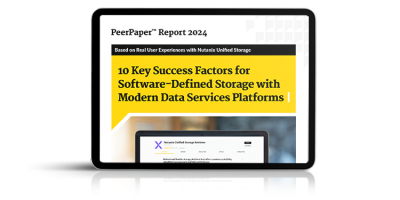10 Key Success Factors for Software-Defined Storage with Modern Data Services Platforms
