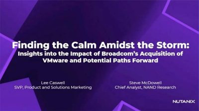 Finding the Calm Amidst the Storm: Insights into the Impact of Broadcom’s Acquisition of VMware and Potential Paths Forward